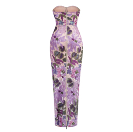 PASTEL PURPLE FLOWER DRESS