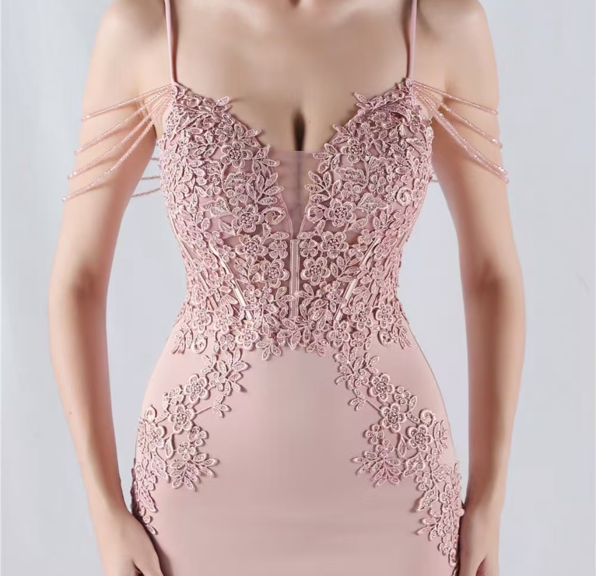 PINK GLORIA MAXI DRESS