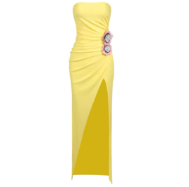 YELLOW GINA DRESS