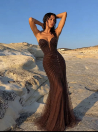 CHOCO ELEANE DRESS