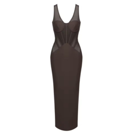 BROWN ILLY DRESS