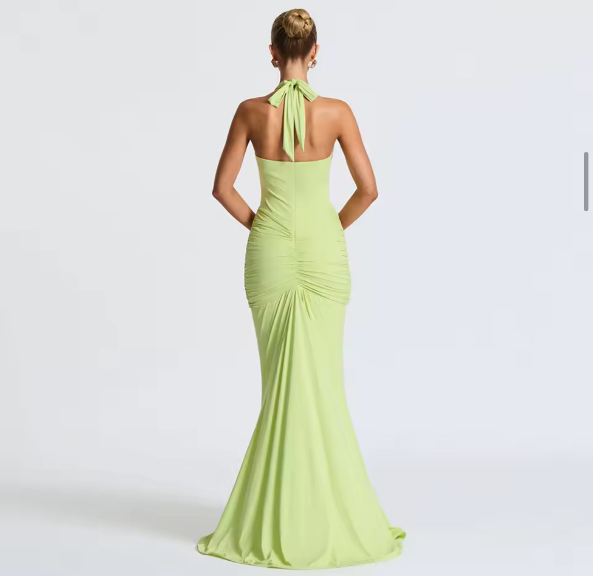 LIME MAXI DRESS
