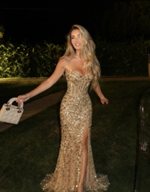 GOLDEN AMBER DRESS