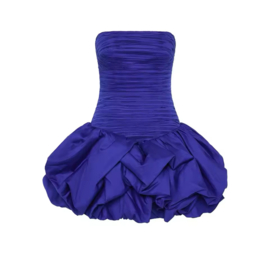 POPPIE DRESS MIDNIGHT BLUE