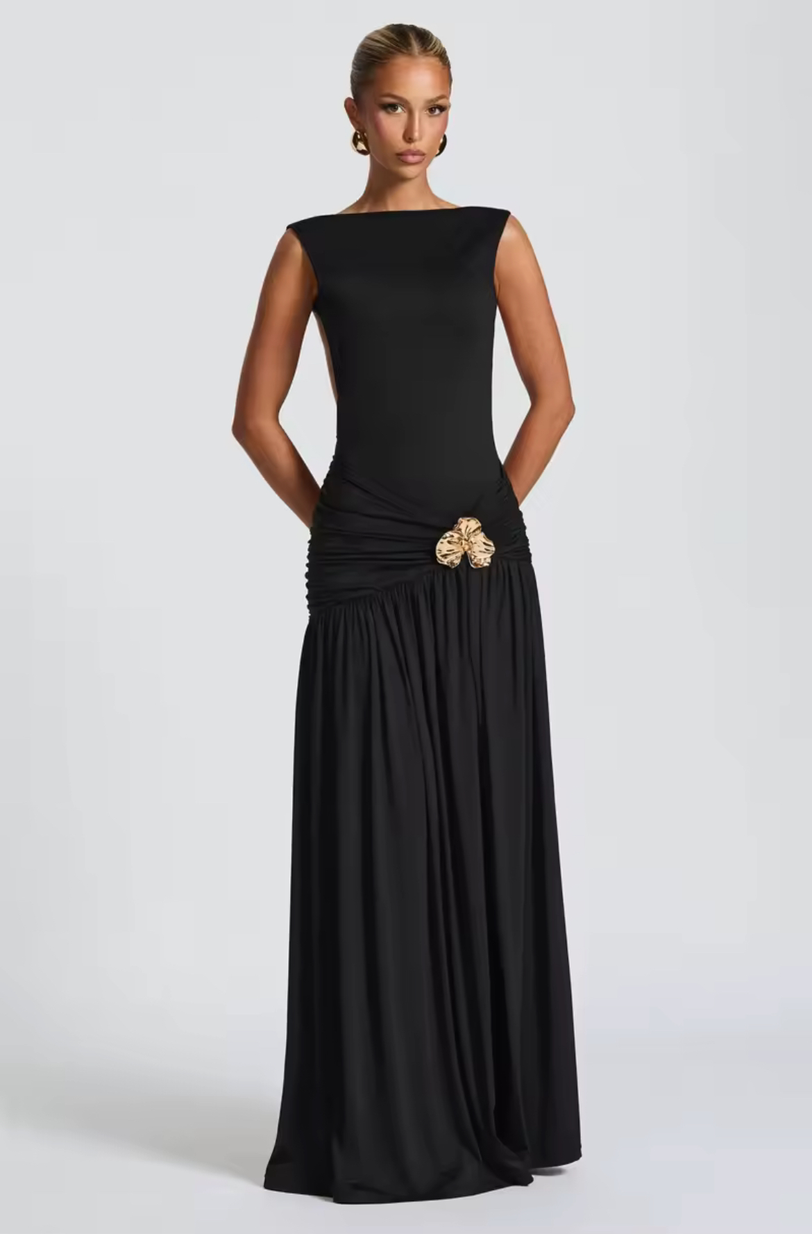 GIA DRESS ZWART