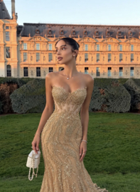 CHAMPAGNE ILJA DRESS