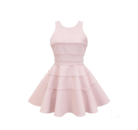 A LINE PINK PEARL DRESS