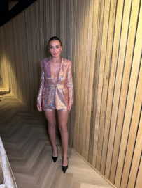 GLAM TWO PIECE CHAMPAGNE