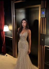 CHAMPAGNE CHELLA DRESS