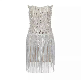 EXCLUSIVE FRINGE DRESS