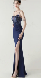 FREE BLUE MAXI DRESS