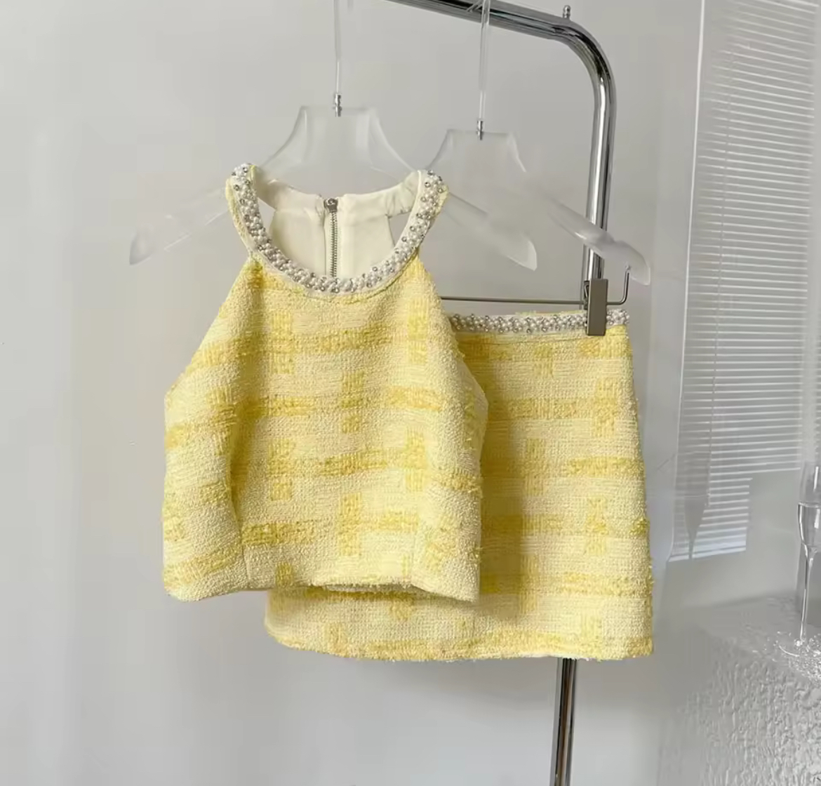 YELLOW YELLOW TWO PIECE