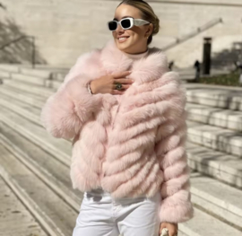 PINK GIGI COAT