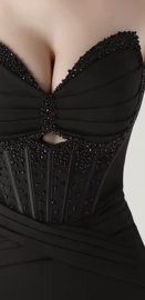 CHANCE BLACK MAXI DRESS