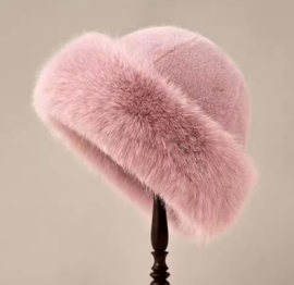 FURRY HAT PINK
