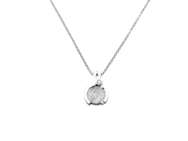 MELODY  WG silver with cubic zirconia