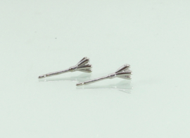 Witgouden oorbellen diamant