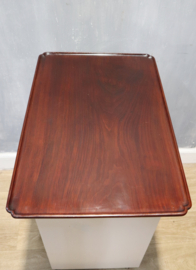 Antiek mahoniehouten dienblad