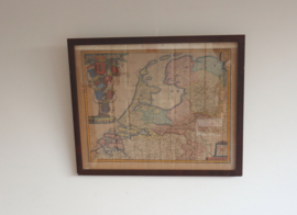 Landkaart Holland 1725