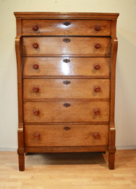 Antieke Hollandse chiffonière 19e eeuw