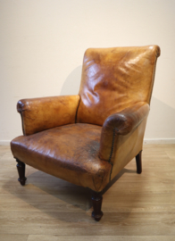 Lederen fauteuil