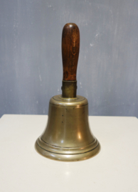 Antieke bronzen schoolbel