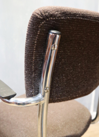 Vintage buisframe armstoel