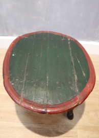 Antieke miniatuur flap-aan-de-wand, 18e eeuw