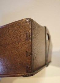 Antiek eiken Engels dienblad