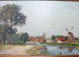 Joop Kropff (1892-1979), Hollands landschap