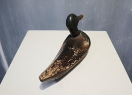 Antieke houten lokeend