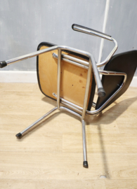 Set vintage buisframe armstoelen