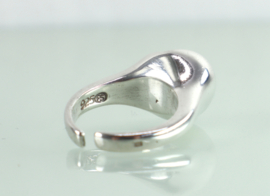 Vintage zilveren ring jade Franz Scheurle