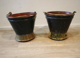 Set antieke emmers