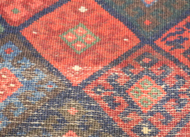 Antiek Perzisch kleedje 95 x 65 cm