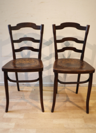 Set cafestoeltjes met opdruk