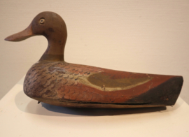 Antieke houten lokeend