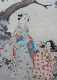 Japanse houtdruk Toshika Mizuno 1893