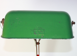 Antieke bureaulamp / Notarislamp