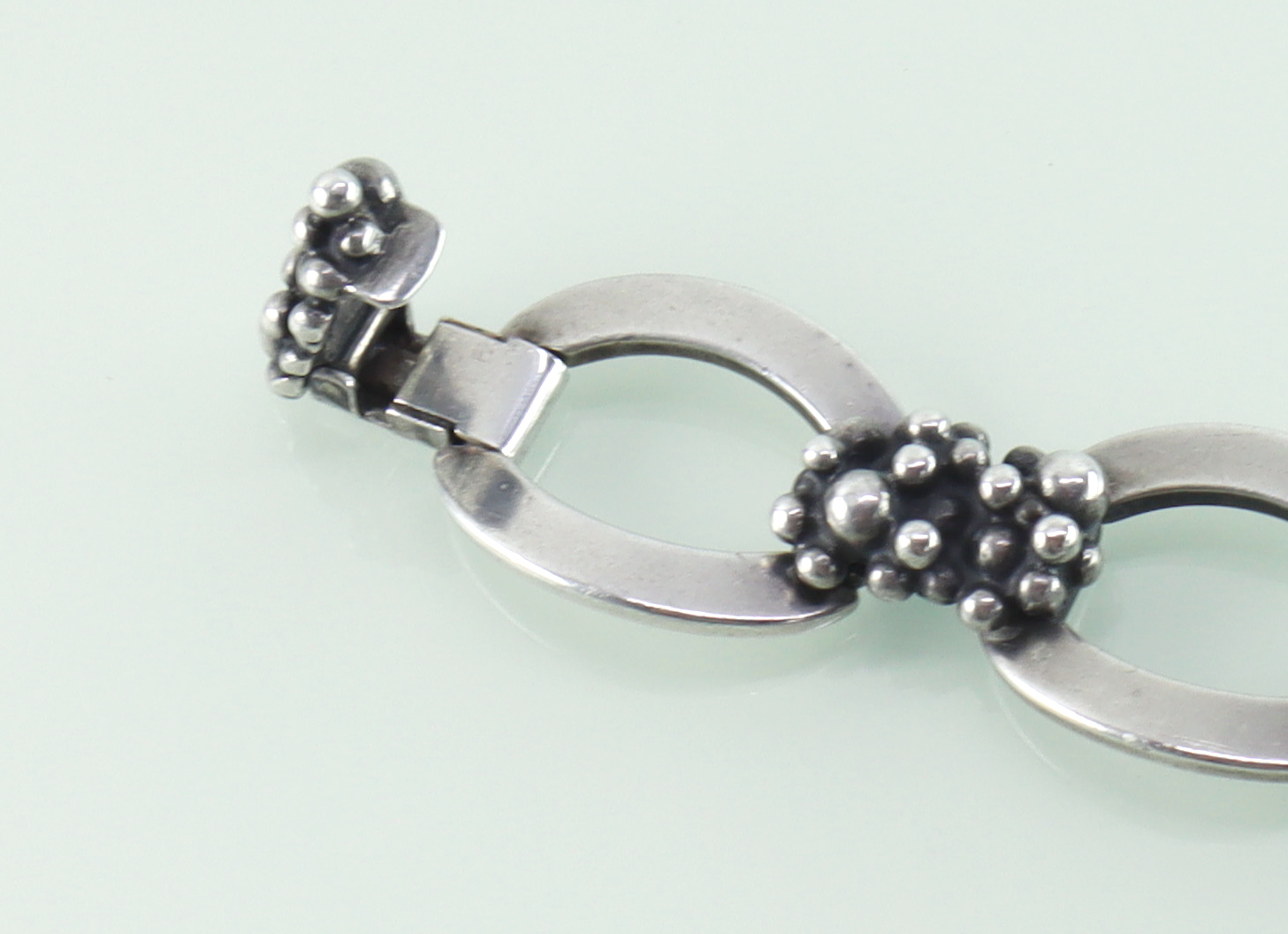 Vintage zilveren design armband Franz Scheurle 1969/1970