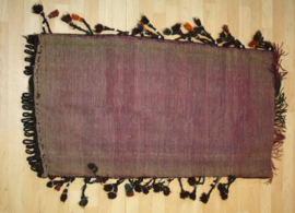 Perzisch kussen met kralen 112 x 62 cm