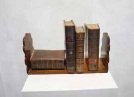 Antieke verstelbare boekensteun