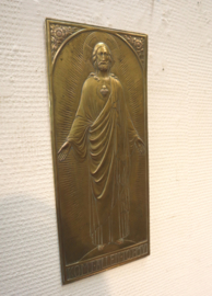 Bronzen plaquette Christus, Esser Weert