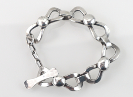 Zilveren vintage armband, Frankrijk