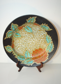 Plateel schotel Plazuid, decor Rio 1923