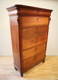 Antieke Hollandse chiffonière 19e eeuw