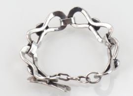 Zilveren vintage armband, Frankrijk