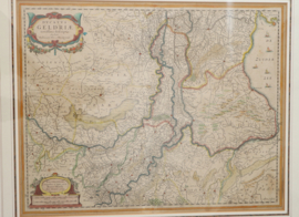 Antieke kaart Gelderland, Hondius 1629