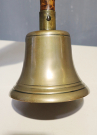 Antieke bronzen schoolbel