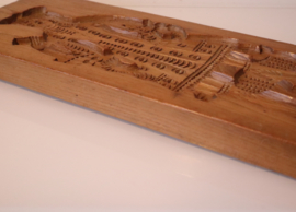 Antieke Hollandse speculaasplank